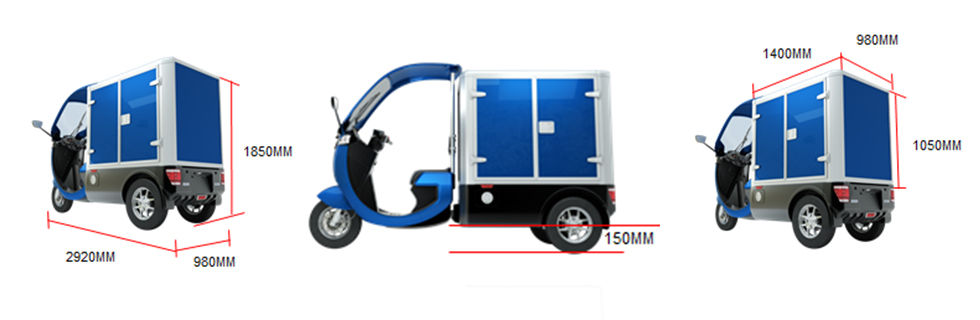Three Wheeler Cargo Truck